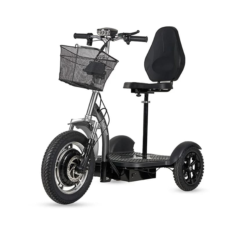 Tricycle électrique 500W pour personnes à mobilité réduite