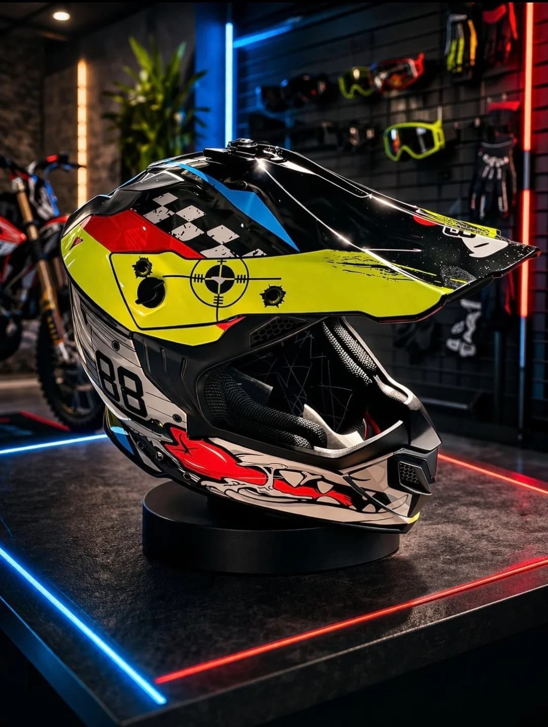 Casco Integral Ecoxtreme ideal para patinete electrico, moto o enduro.